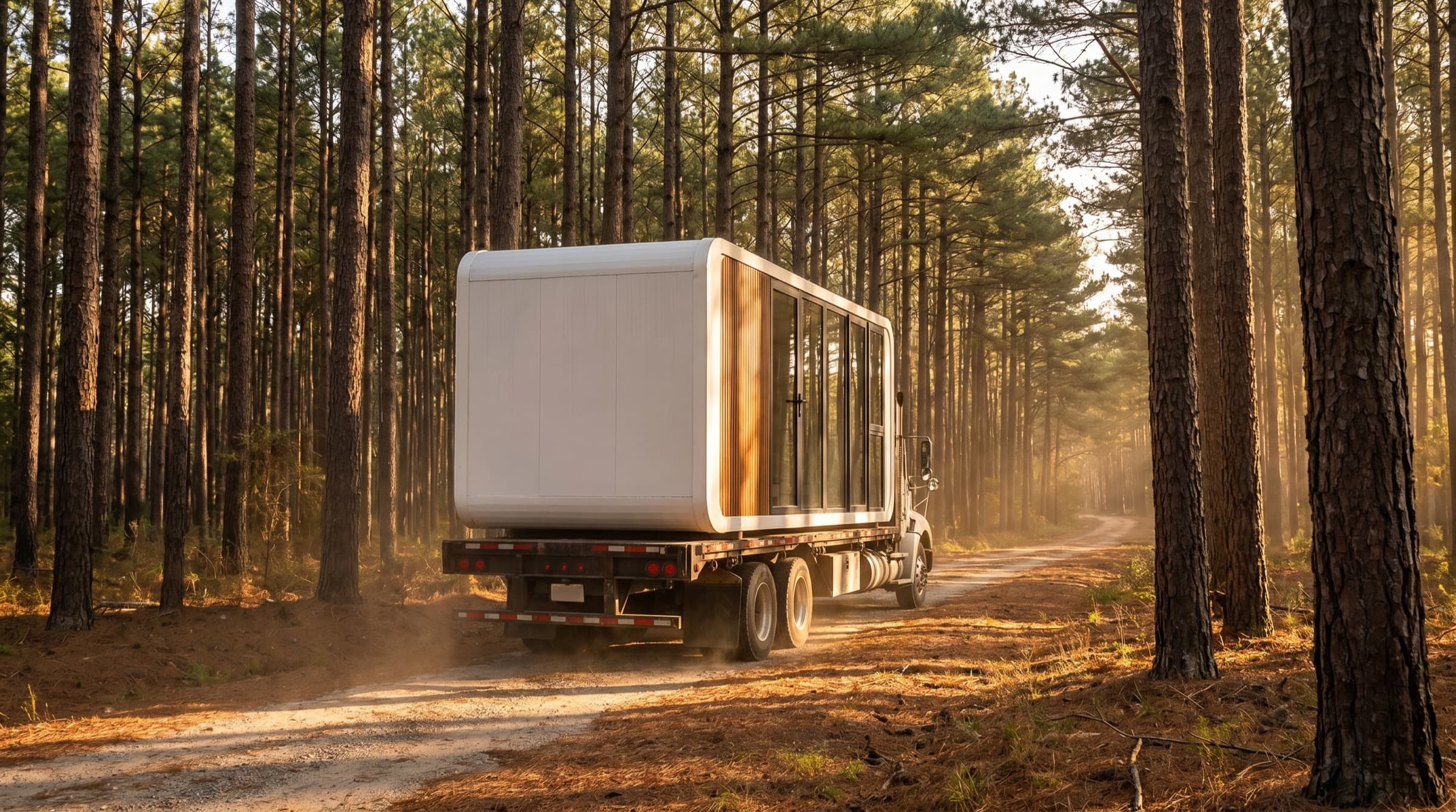 Modulr unit being delivered to site
